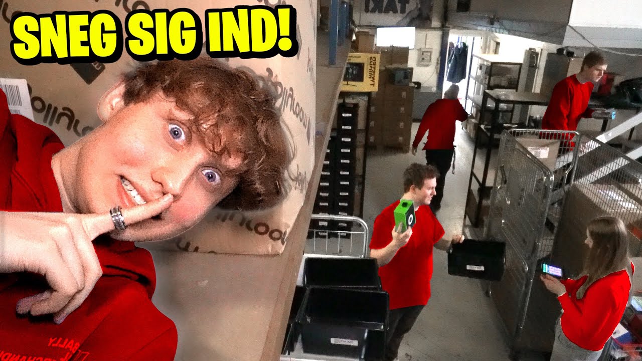 Shadys Sneg Sig Ind på Geekd UDEN AT BLIVE OPDAGET!