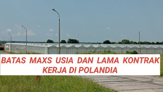 USIA MAXS DAN KONTRAK KERJA DI POLANDIA