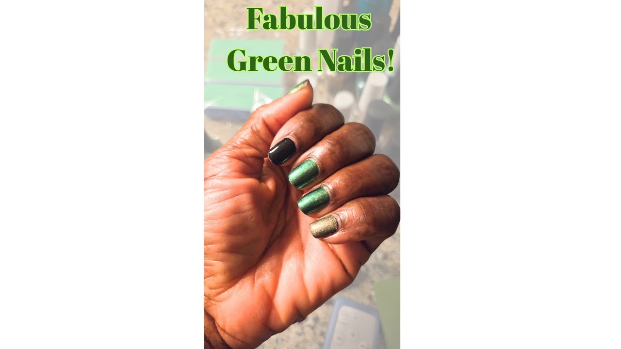 My Green Nails!