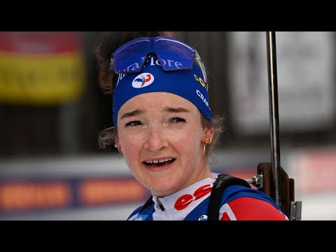BIATHLON 2023 - Les Bleues régalent sur l'individuel avec deux podiums pour Jeanmonnot et Simon