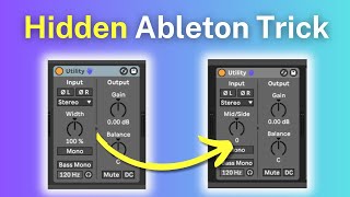 The FREE Ableton Mid/Side Trick You Didn’t Know You Needed (Under 3 Min)