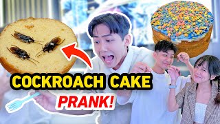 COCKROACH INSIDE CAKE PRANK OMG *RANDY’S BIRTHDAY PRANK*