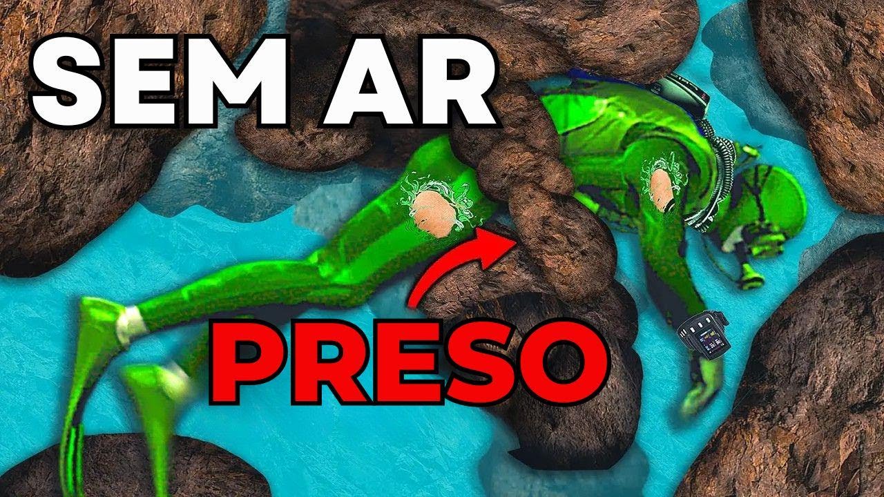 Mergulhador preso sem ar na tragédia do Poço Azul de Santa Rosa