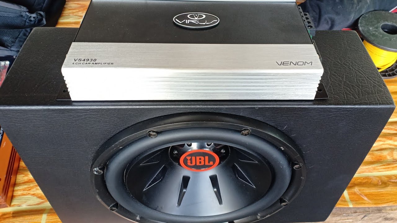 SUBWOOFER JBL CLUB VS POWER VENOM ( CIVIC FERIO) YouTube
