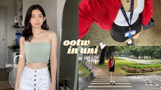 what i WEAR in a week in ATENEO (EXTRA but on a BUDGET)