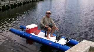 Expandacraft fishing catamaran