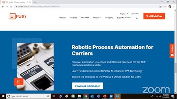 Using RPA finance Industry tutorial  | Robotics Automation Process | Verzeo