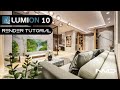Lumion 10 Pro Modern Interior 3D Render Tutorial