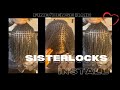 Sisterlocks Installation on Fine/Dense Hair | Heavens Take