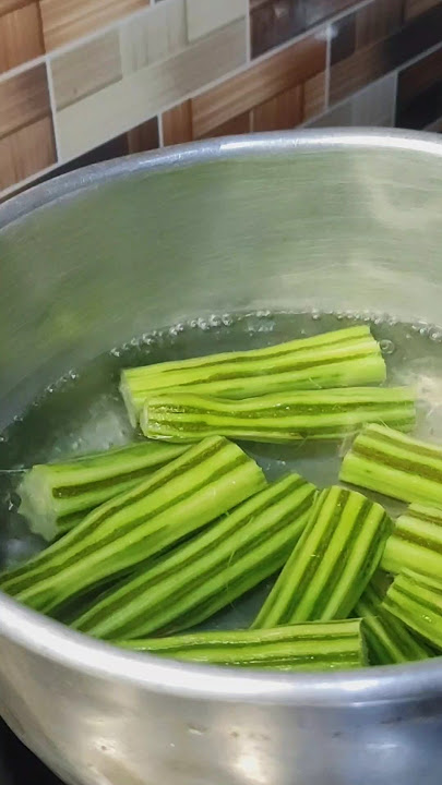 Cara masak klentang, enak segar dan praktis #asmr #shorts #masaksayur