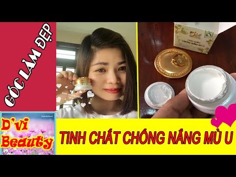 KEM CHỐNG NẮNG MÙ U-CHỐNG NẮNG RÚT DẦU TRÊN DA| D'vi Beauty- Mĩ Phẩm Tinh Hoa Cổ Truyền