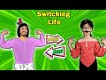 Pari Switching Life With Papa For 24 Hours | Fun Story | Pari's Lifestyle