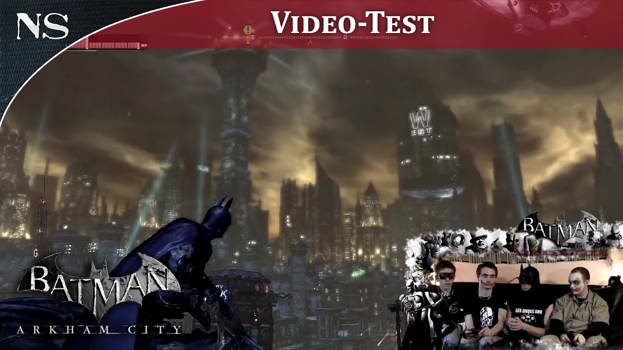 Batman : Arkham City | Vidéo-Test PS3 (NAYSHOW) - YouTube