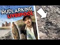 Mudlarking LIVERPOOL! What did I find? Plus Dinosaur footprints and Roman Forts!