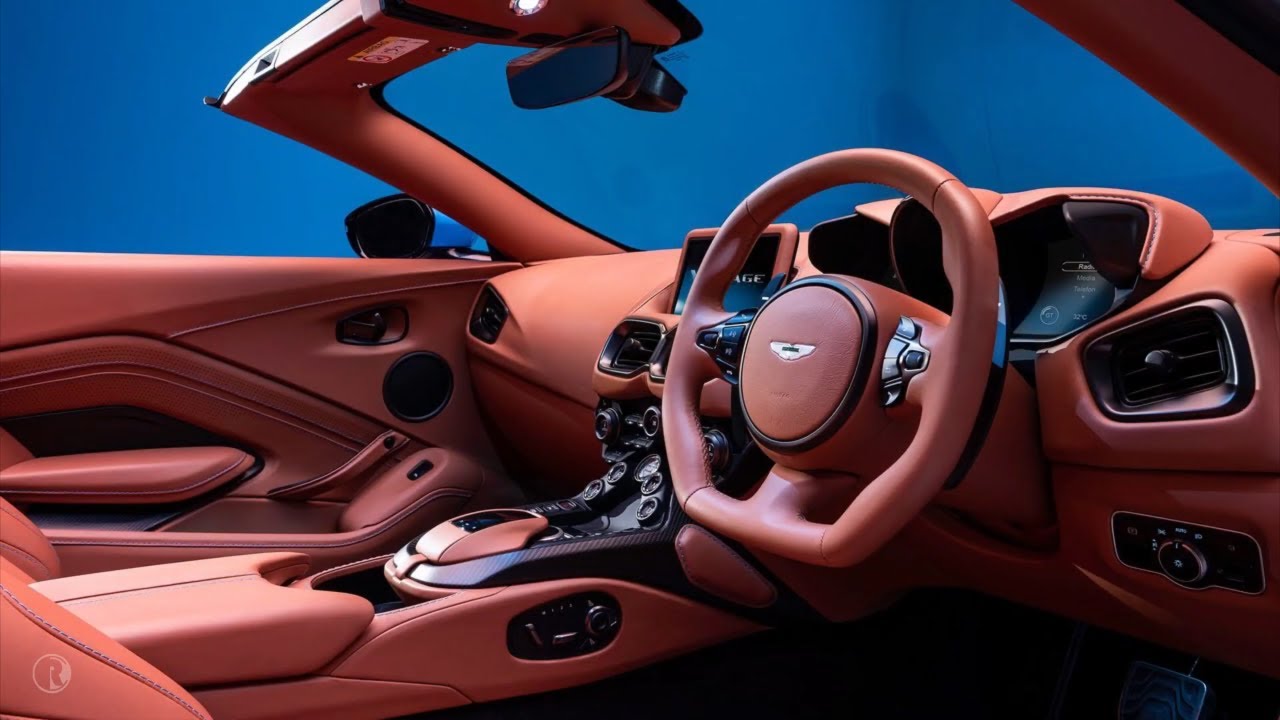 2021 Aston Martin Vantage Roadster Interior Look Color Options You