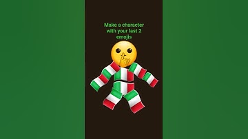 Make a character with your last 2 emojis #shorts #foryou #Alexlang #ateam620