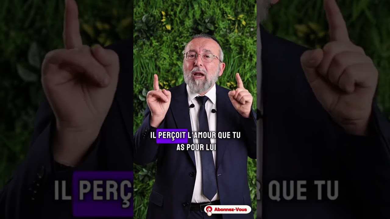 Rav Itshak Cohen  : " TU DOIS ME COMPRENDRE !! "