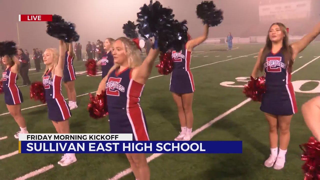Friday Morning Kickoff Sullivan East High School Cheerleaders YouTube