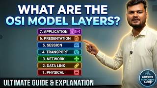 7 Layers of OSI Model Explained | Computer Networking Full Lecture in Urdu/Hindi