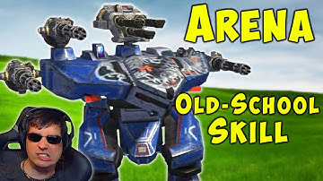 The SKILL ARENA Mode - Old School Hangar War Robots Gameplay WR