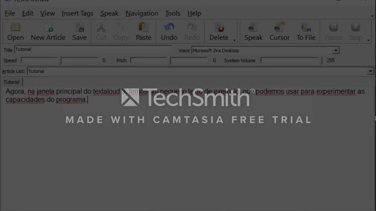 Tutorial de TextAloud 3
