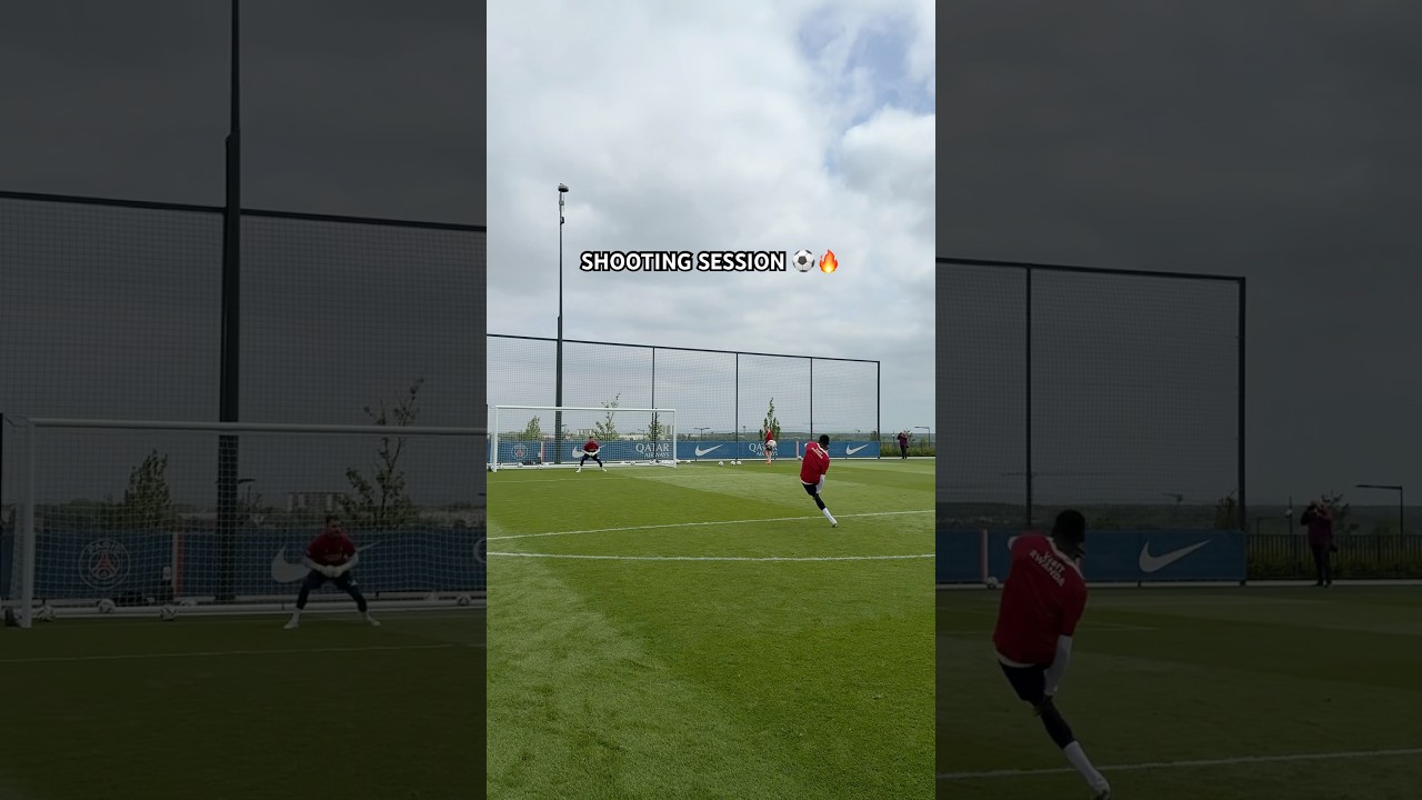 Shooting session ⚽️🔥