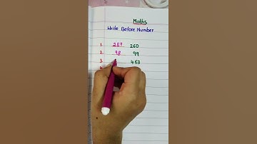 Write the Before Number #shorts #short #youtubeshorts #ytshorts #trending #trendingshorts