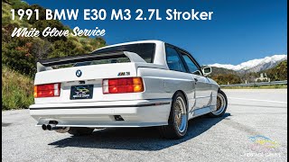 The Holy Grail of All M3's | 1991 BMW E30 M3 2.7L Stroker "Gods Chariot" For Sale by Heritage Gruppe