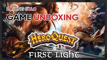 HeroQuest: First Light | Game Unboxing