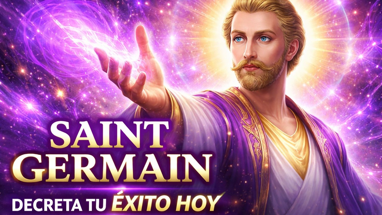 Saint Germain decreta tu éxito hoy