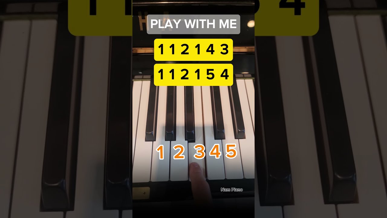 Happy Birthday To You Piano | Đánh Đàn Piano Theo Số | Piano Tutorial #piano #happybirthday #music - youtube