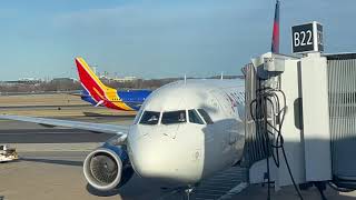 TRIP REPORT Delta Airlines Airbus A320 Washington D C DCA - Atlanta ATL