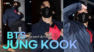 방탄소년단(BTS) 정국, 김포공항 입국 | BTS JUNGKOOK Airport Arrival