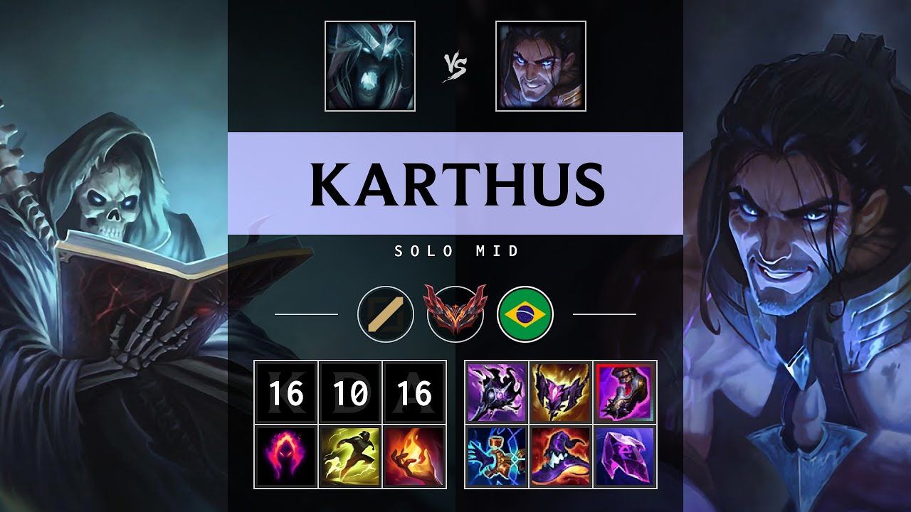 Karthus Mid vs Sylas - BR Grandmaster Patch 25.18