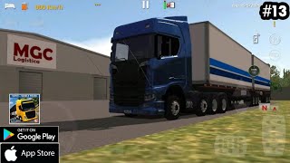 World Truck Driving Simulator #13 | Scania Double Container | Android iOS game | Rawoof Gaming screenshot 2