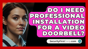 Do I Need Professional Installation For A Video Doorbell? - SecurityFirstCorp.com