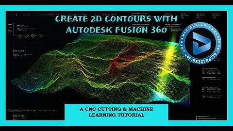 How to Create 2D Contours in Autodesk Fusion 360 | CNC Cutting & Machine Learning Tutorial | DDC