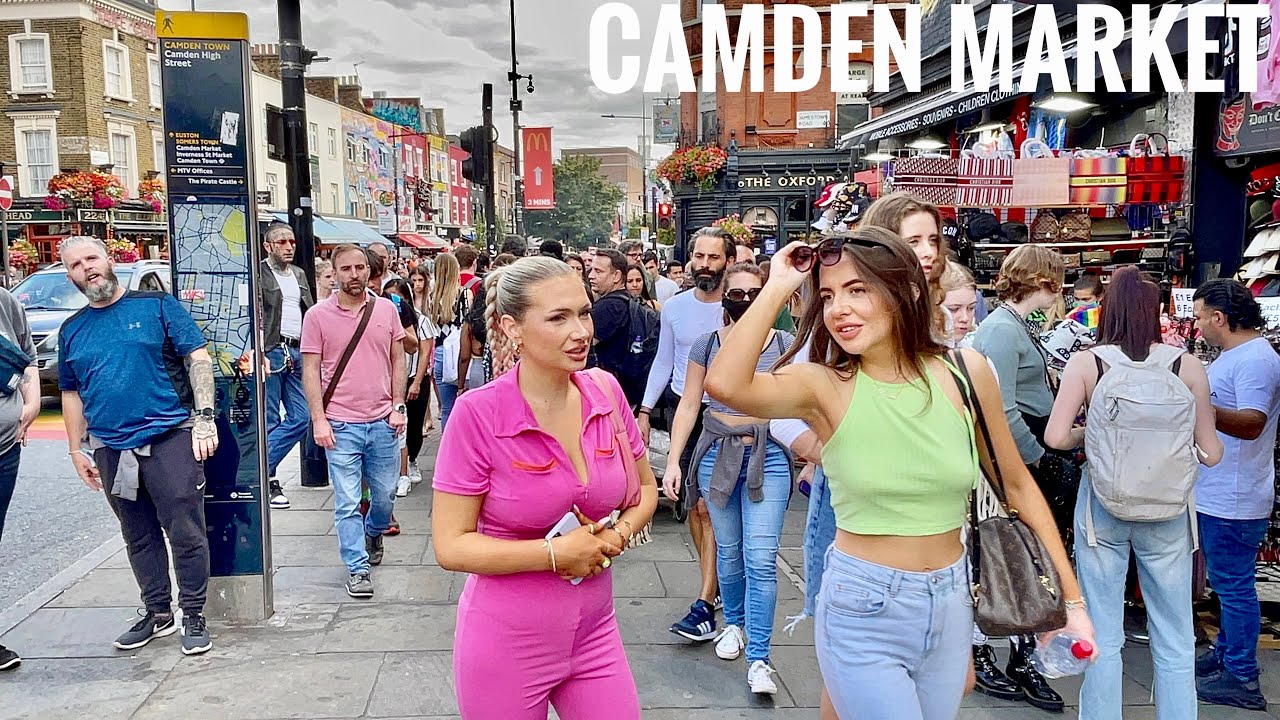 Camden Market London | London Walking Tour | Camden High Street - September 2021 [4K HDR]