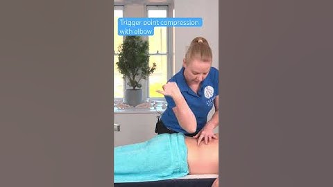 Trigger Point Compression with Elbow - #sportsmassage