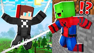 Mikey SpiderMan vs JJ Venom Spider in Minecraft ! - (Maizen)