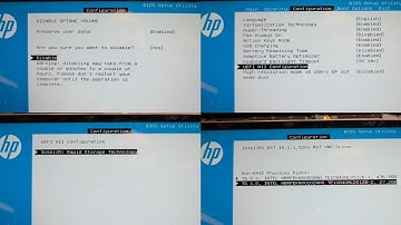 HP Computer Desktop Laptop Stuck Preparing Automatic Repair Intel Optane IRST RST UEFI HII VMD Rant