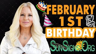♒️ Born On February 1st - Happy Birthday - Today's Zodiac Horoscope Personality - SunSigns.Org