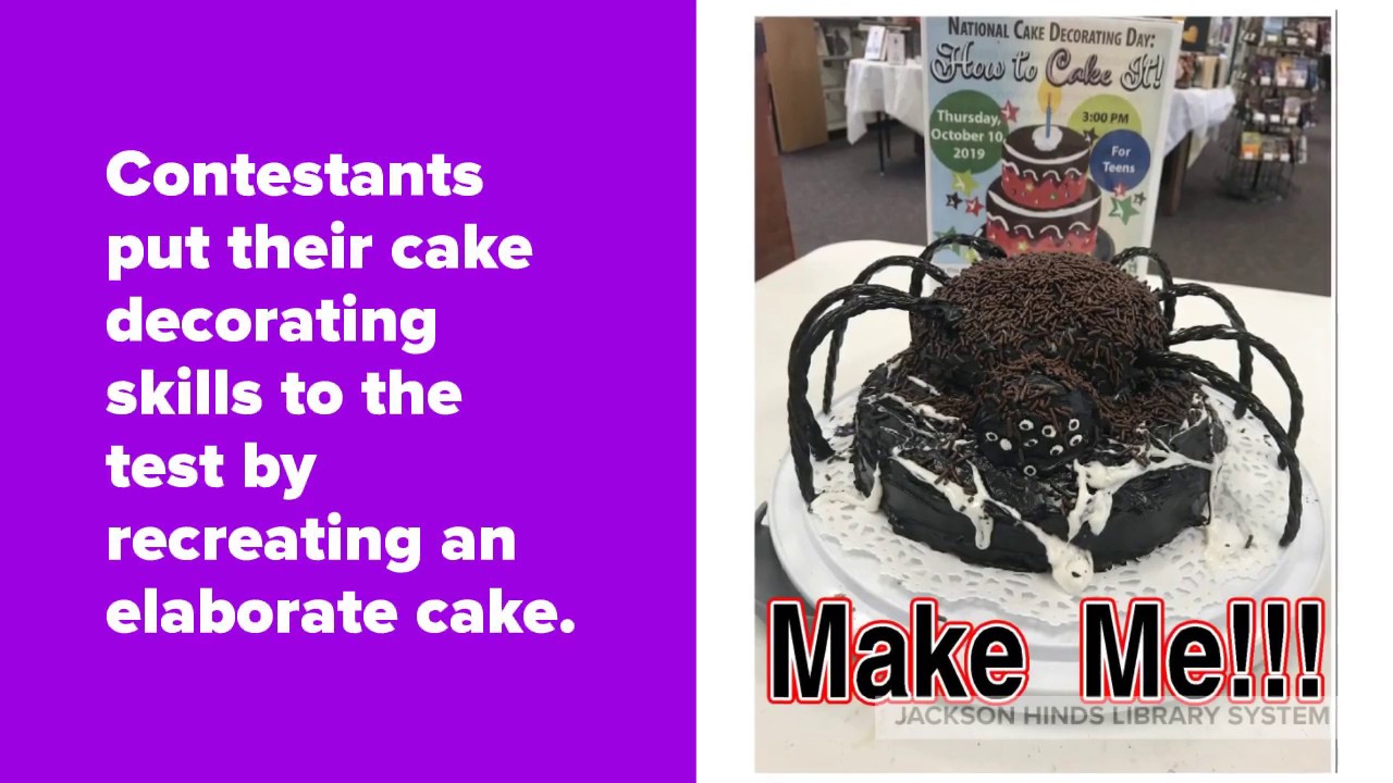 National Cake Decorating Day How To Cake It At Medgar Evers