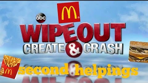 Wipeout create and Crash #2: second helpings