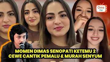 Dimas senopati nyanyi, 2 Cewe pemalu Full Senyum | Ome TV