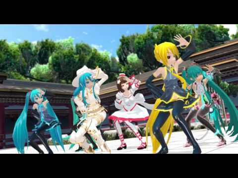 #MMD【GUMI's】きょうもハレバレカメラワークテスト