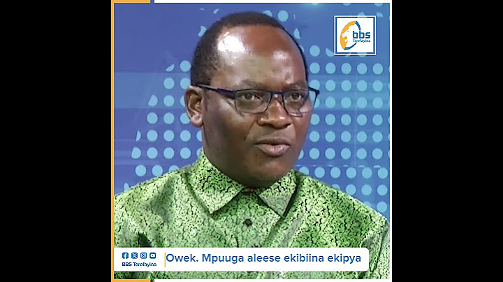 Owek. Mathias Mpuuga aleese ekibiina ky'ebyobufuzi ekipya #ZuukukaNensonga