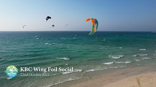 KBC Wing Foil Social on 22nd October 2022