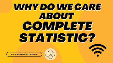 Why Complete Statistic is Important in Statistical Inference | Statistics Full Course | Cheenta