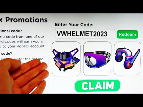 2023 *5 NEW* ROBLOX PROMO CODES All Free ROBUX Items in JANUARY + EVENT | All Free Items on Roblox